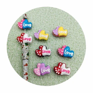 Perles de coeur d'amour