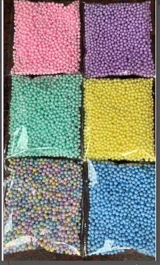 Perles de polystyrène pour slime